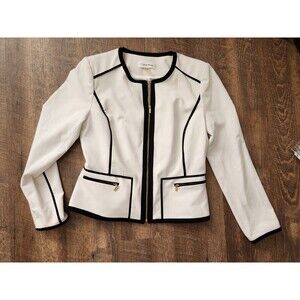 Womens 10 Calvin Klein dressy jacket FLAWS